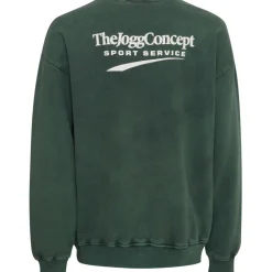 Truien & Vesten-TheJoggConcept RUBI sweater heren scarab