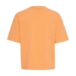 Shirts, Polo's & Blouses-TheJoggConcept Simona Box shirt dames tangerine