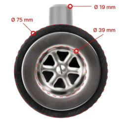 Tankdoorvoeren & Afvoerpluggen-Thetford Afvoerplug haaks 19 mm