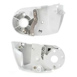 Eindkappen-Thule 5200 eindplaat met draaimechanisme links white