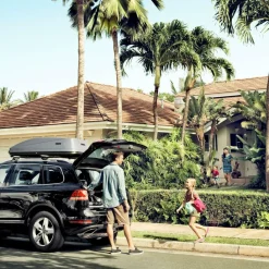 Thule Touring L dakkoffer anthracite aeroskin< Fietsartikelen|Dakkoffers & Accessoires