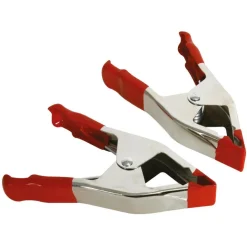 Lijm, Kit & Tape-Toolland Metalen veerklem 15 cm per 2 stuks