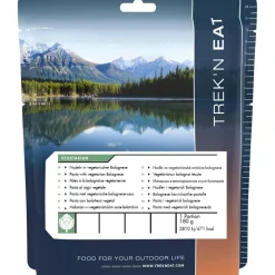 Trek 'n Eat  Pasta with vegetarian Bolognese< Voeding