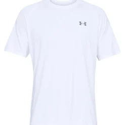 Under Armour  Tech 2.0 sportshirt heren white overcast grey< Sportshirt