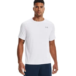 Under Armour  Tech 2.0 sportshirt heren white overcast grey< Sportshirt