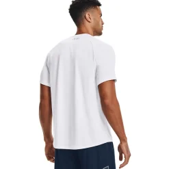Under Armour  Tech 2.0 sportshirt heren white overcast grey< Sportshirt