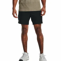 Under Armour  Vanish Woven 6 inch short heren black< Sportbroek