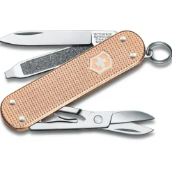 Multitools & Zakmessen-Victorinox Classic SD Alox zakmes fresh peach