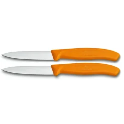 Keukengerei-Victorinox Groente/schilmes oranje 2 stuks
