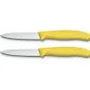 Victorinox Groente/schilmes geel 2 stuks< Keukengerei