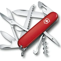 Multitools & Zakmessen-Victorinox Huntsman zakmes rood