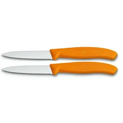 Keukengerei-Victorinox Kartel groente/schilmes oranje 2 stuks