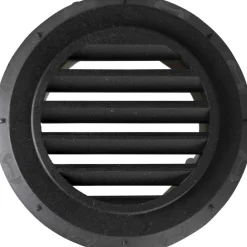 Kachels-Webasto luchtuitblaasrooster 45 graden 60 mm zwart