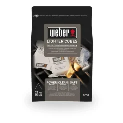 Weber aanmaakblokjes 22 stuks< Aanmaken