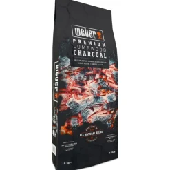 Weber Premium houtskool 10 kg< Aanmaken