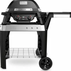 Elektrische Bbq-Weber Pulse 2000 elektrische barbecue black inclusief onderstel