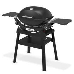 Weber Q 2200N gasbarbecue black inclusief onderstel< Gas Bbq & Buitenkeukens