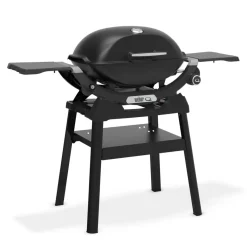 Weber Q 2200N gasbarbecue black inclusief onderstel< Gas Bbq & Buitenkeukens