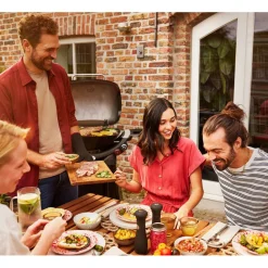 Weber Q 2800N+ gasbarbecue black inclusief onderstel< Gas Bbq & Buitenkeukens