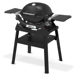 Weber Q 1200N gasbarbecue black inclusief onderstel< Gas Bbq & Buitenkeukens
