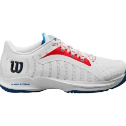 Wilson Hurakn Pro padelschoenen dames white red< Padelschoenen