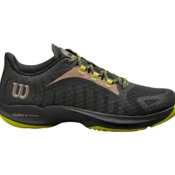Wilson Hurakn Pro padelschoenen heren black lime< Padelschoenen
