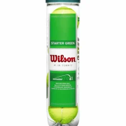 Wilson Starter Green tennisballen 4-pack< Tennisballen