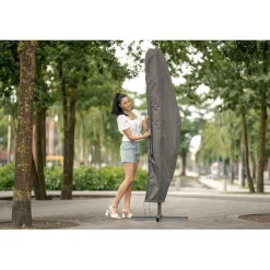 Winza Outdoor Covers  Premium parasolhoes 260 x 86 antraciet< Tuinmeubelhoezen