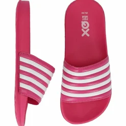 XQ 000133894006 slippers junior fuchsia white< Badslippers|Slippers
