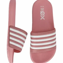 XQ 000133894006 slippers junior teens pink white< Badslippers|Slippers