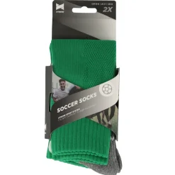 Voetbalkleding-Xtreme Sockswear  Pro Soccer voetbalsokken green 2-pack