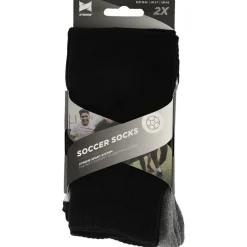 Xtreme Sockswear  Pro Soccer voetbalsokken black 2-pack< Voetbalkleding