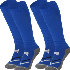 Voetbalkleding-Xtreme Sockswear  Pro Soccer voetbalsokken kobalt blue 2-pack