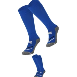 Voetbalkleding-Xtreme Sockswear  Pro Soccer voetbalsokken kobalt blue 2-pack
