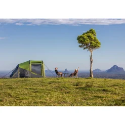 Zempire EVO TS V2 opblaasbare tent green< 4-Persoons Tent|Tunneltenten